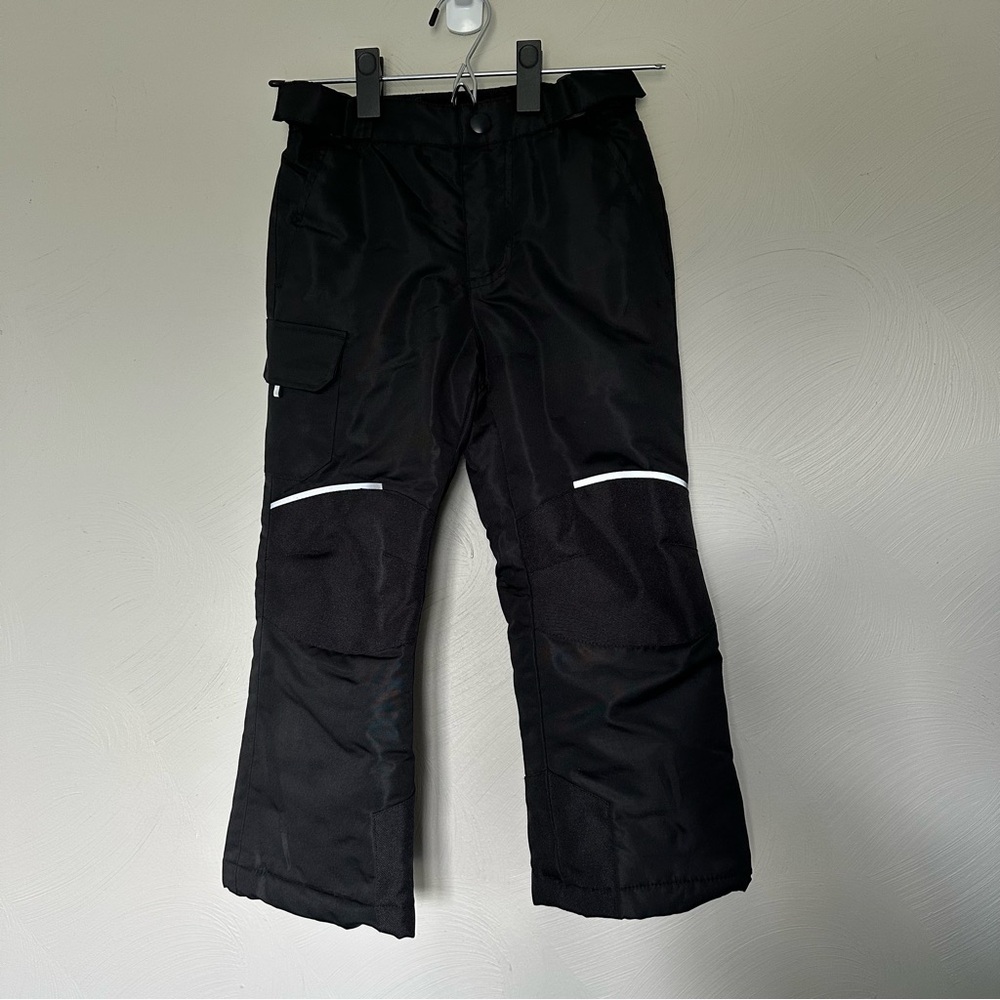 Swiss Tech Water Repellent Black Snow Pants
